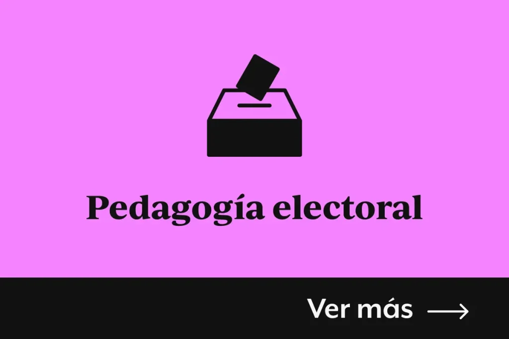 Botón Pedgogía electoral