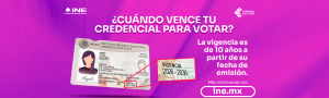 Imagen de apoyo a vigencia de la Credencial para votar