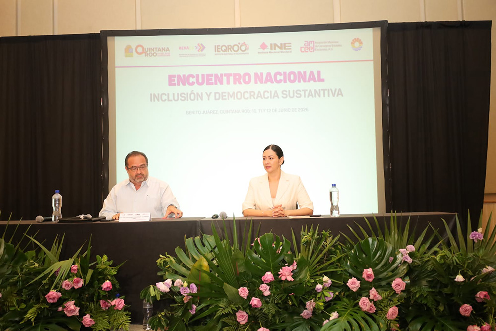 Ponencia de la Consejera Blanca Cruz en el Encuentro Nacional, Inclusión y Democracia Sustantiva