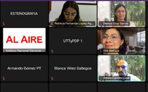 Sesión de la Comisión de Transparencia y protección de datos personales