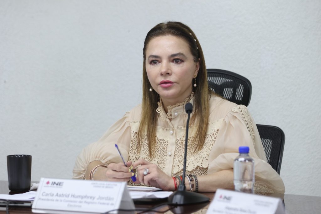 Carla Humphrey Jordan Consejera Electoral.