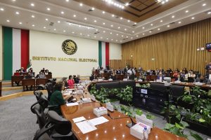 Sesión del Consejo General del INE