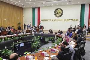 Sesión del Consejo General del INE