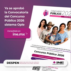 Convocatoria 2026 para ingresar al OPLE de Zacatecas
