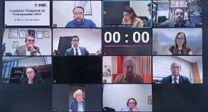 Sesión de la Comisión Temporal de Presupuesto 2027