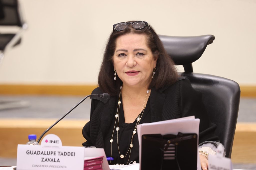 Guadalupe Taddei, Consejera Presidenta del INE