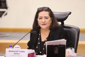 Guadalupe Taddei, Consejera Presidenta del INE