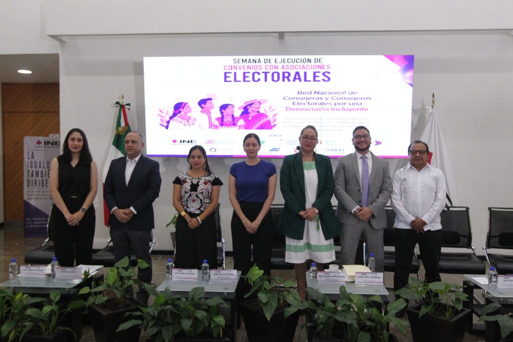 Ponentes del tercer día de la Semana de Ejecución de Convenios con Asociaciones Electorales