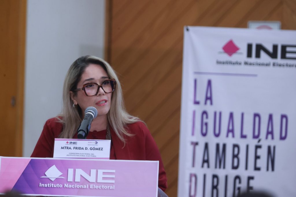 Consejera Electoral, Frida Gómez