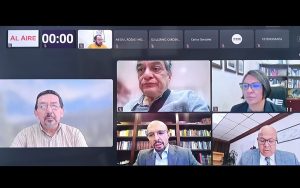 Consejerías en reunión vía zoom