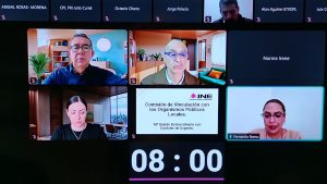 Sesión de lq Comisión de Vinculación con los Organismos Públicos Locales