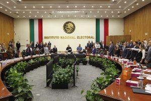 Sesión del Consejo General del INE