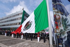 Ceremonia de Honores a la Bandera. Inicio Proceso Electoral Federal 2026-2027