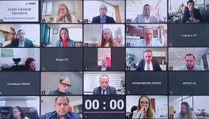 Sesión virtual de la Junta General Ejecutiva