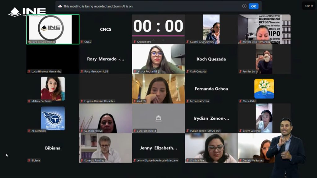 Acto protocolario de inauguración sesiones Programa Liderazgo Mujeres en Política 2026