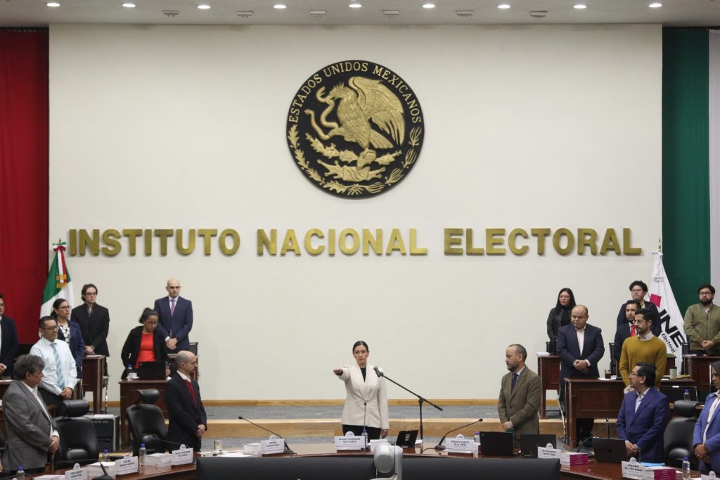 Presidenta provisional, Blanca Cruz