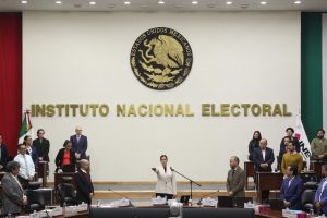 Presidenta provisional, Blanca Cruz