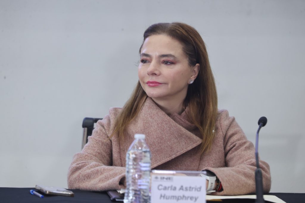 Carla Humphrey Jordan, Consejera Electoral del INE