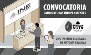 Publicidad de Convocatoria de Candidaturas Independientes (hecho con IA)