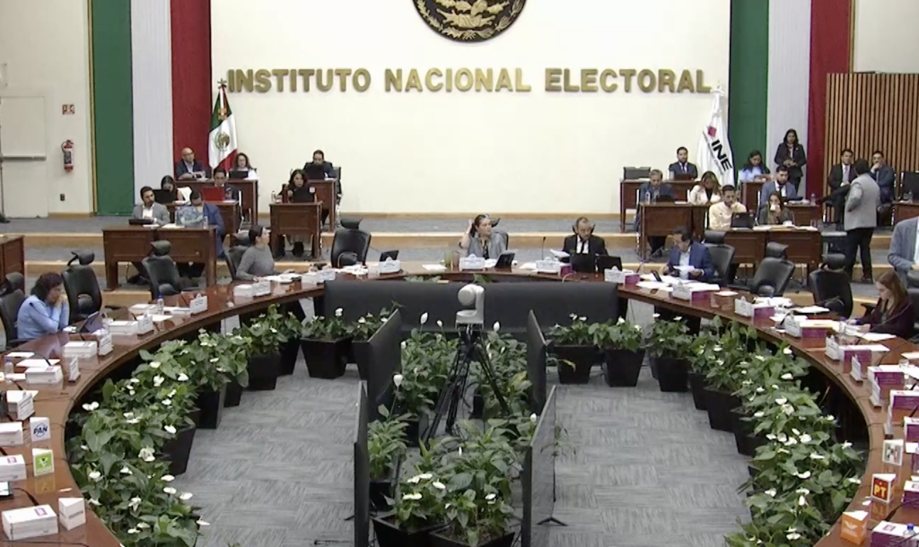Pleno del consejo General en sesión